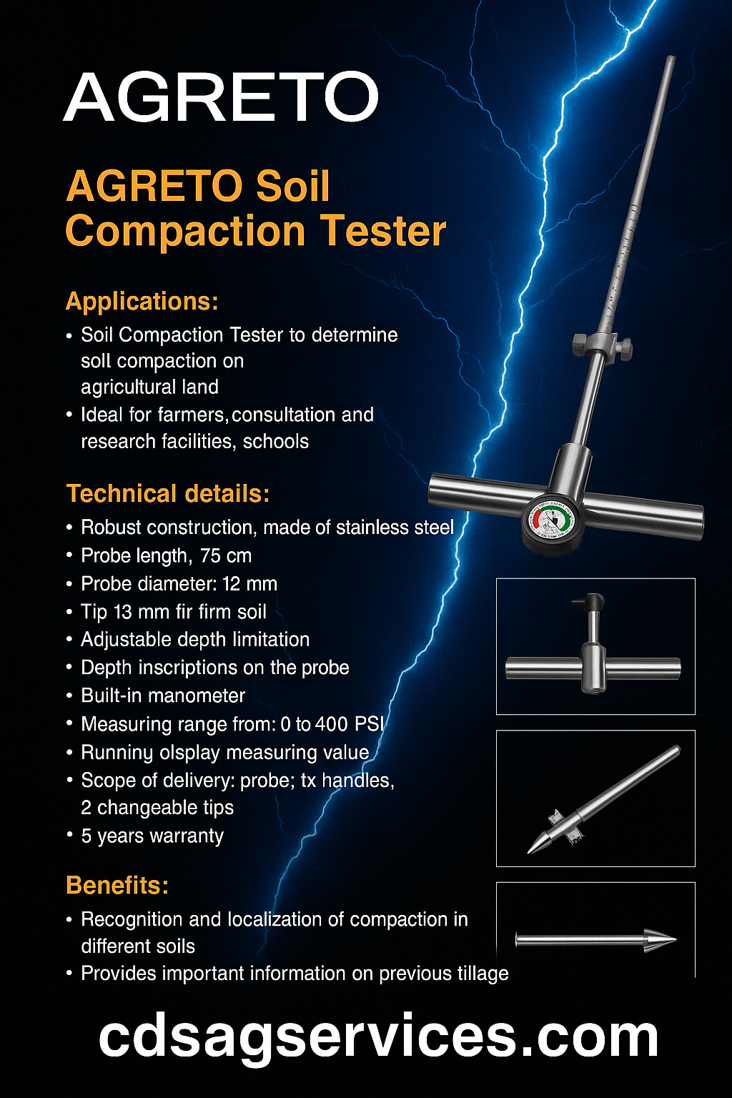 Agreto Compaction Meter